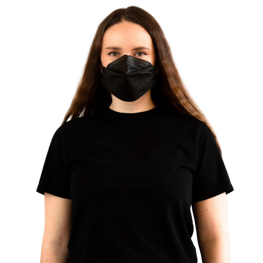 KF94, N95-Level Protection Face Respirator, 5-Pack | 99%+ Filtration | Made in USA