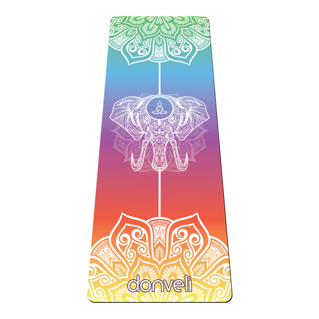 Rainbow Elephant Mat